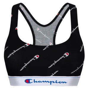 Racer Top Classic Crop Top Bra Black - Champion