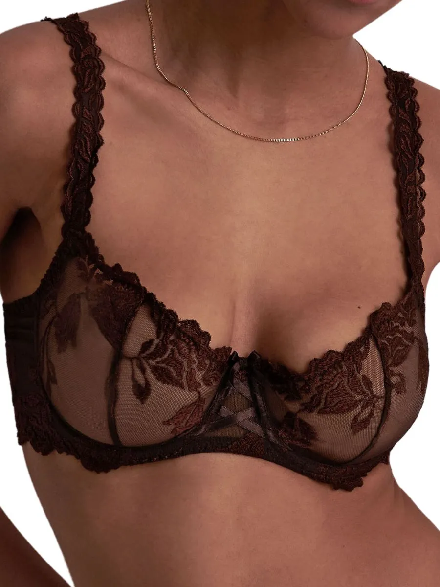 Softessence Half Cup Bra - Espresso