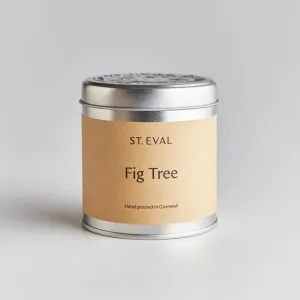 St Eval Fig Tree Candle Tin